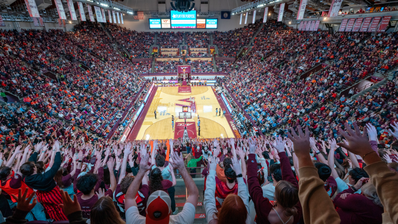 March: March Madness, Photo courtesy of Virginia Tech athletics