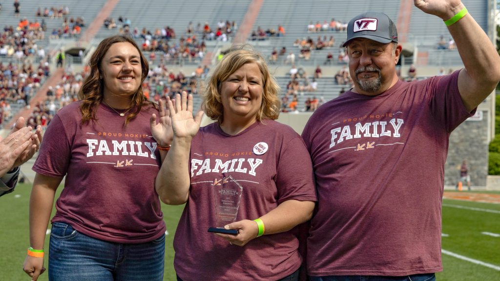 Virginia Tech 2023 Family of the Year Student Affairs Virginia Tech