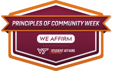 Principles of community week digital badge